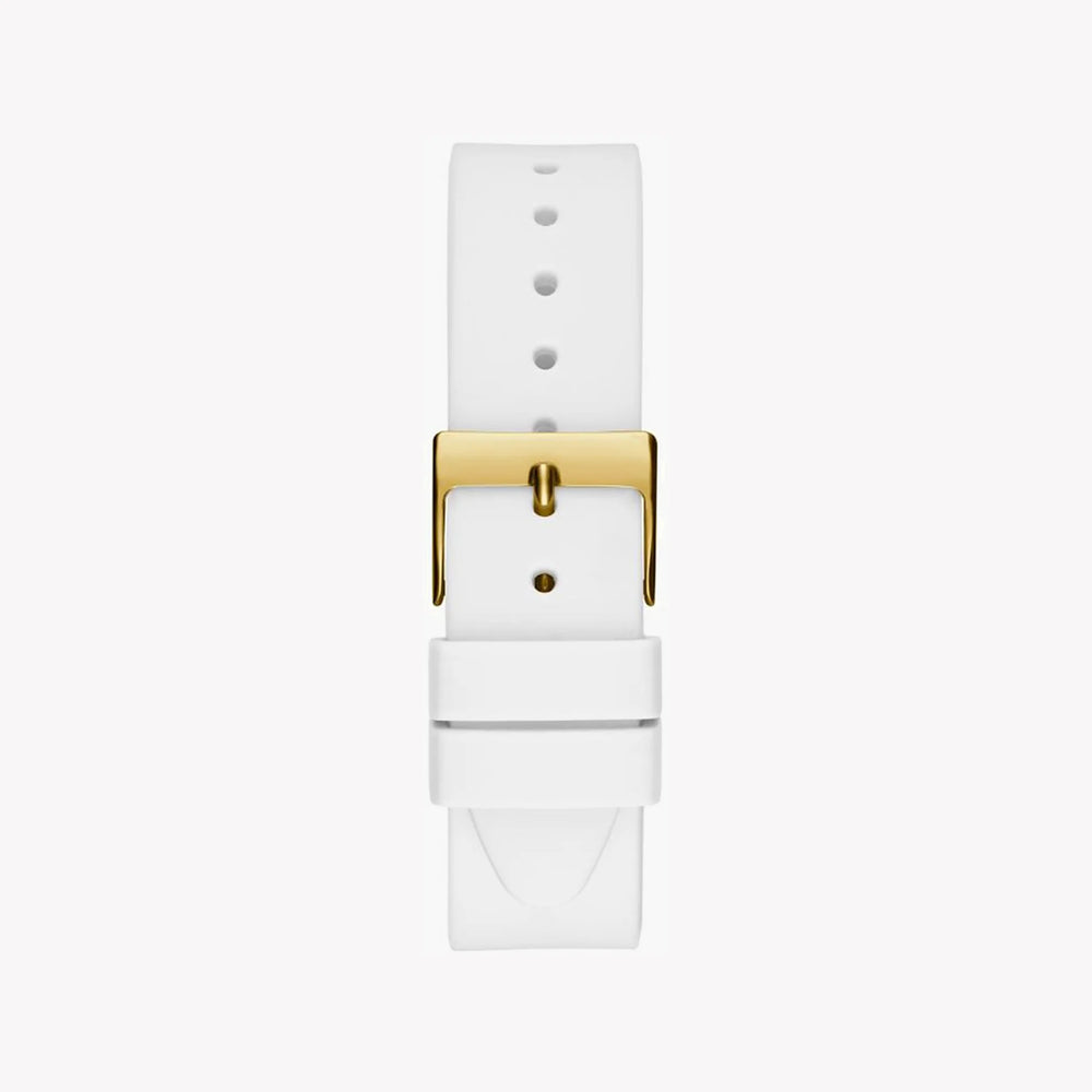 Guess Women's Gold Silicone Watch, Multicolor Dial | Gw0589l1 by i-watch