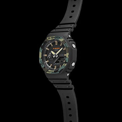 CASIO G-SHOCK GA-2100SU-1AER BLACK DYNAMIC - ULTIMATE ADVENTURE MEN'S WATCH-i-Watch-4