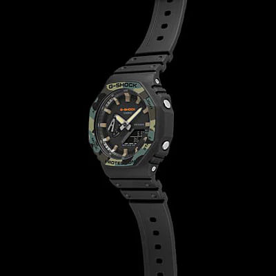 CASIO G-SHOCK GA-2100SU-1AER BLACK DYNAMIC - ULTIMATE ADVENTURE MEN'S WATCH-i-Watch-4