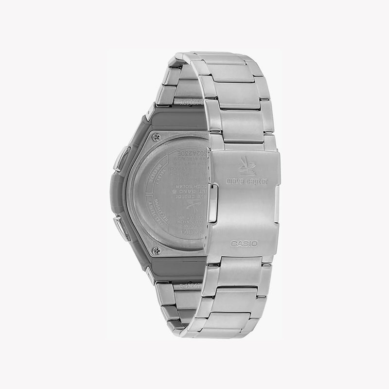 Casio Men's Silver Stainless Steel Watch, Blue Dial | Wva-M650d-2aer by i-watch