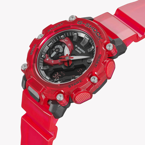 G-Shock Women's Pink Resin Watch, Digital Dial | Ga-2200skl-4adr by i-watch