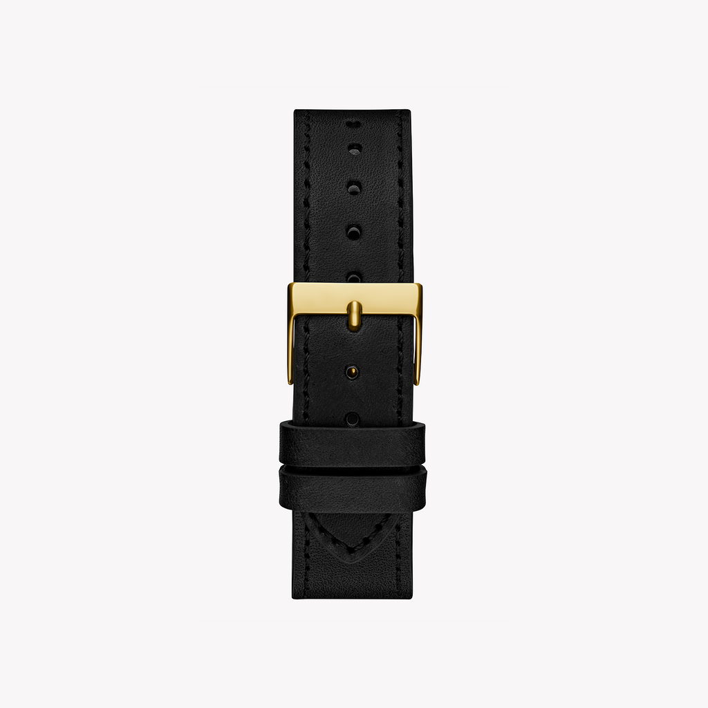 GUESS GW0547L3 - TIMELESS ELEGANCE WITH A MODERN EDGE Women's Watch in Gold and Black Leather-i-Watch-3