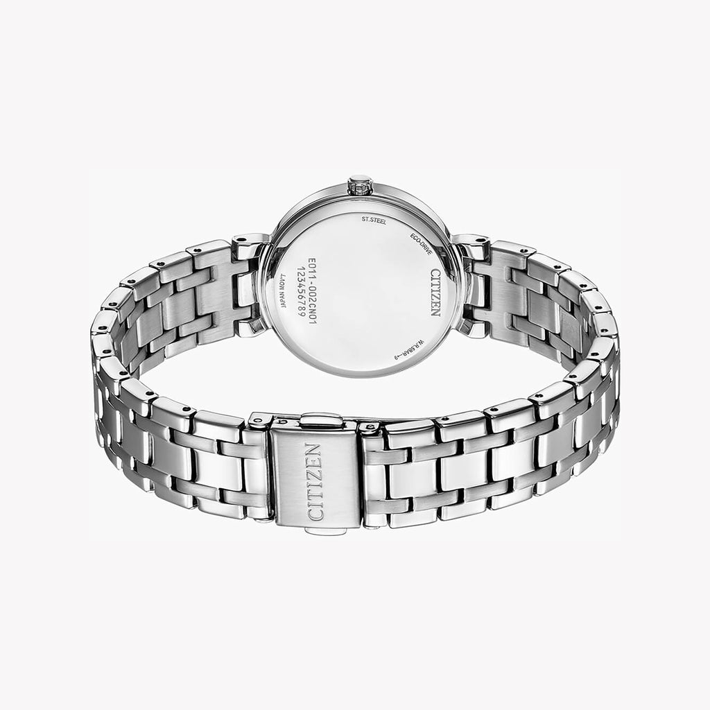 CITIZEN EW2690-81L CHIC PRECISION - STUNNING BLUE DIAL & SILVER STAINLESS STEEL ELEGANCE-i-Watch-2