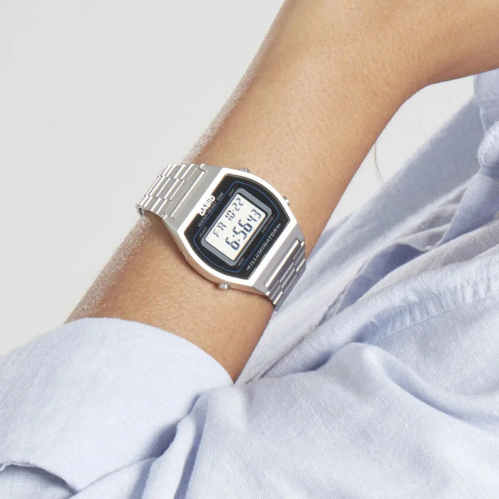 Casio Unisex Metal Watch, Silver | B-640wd-1avef by i-watch