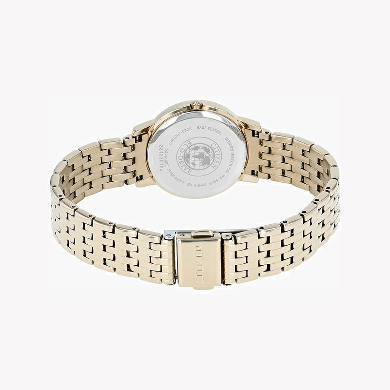 Citizen Ex1483-84a - Elegant Timepiece For The Modern Woman - Silver & Gold Sophistication by i-watch