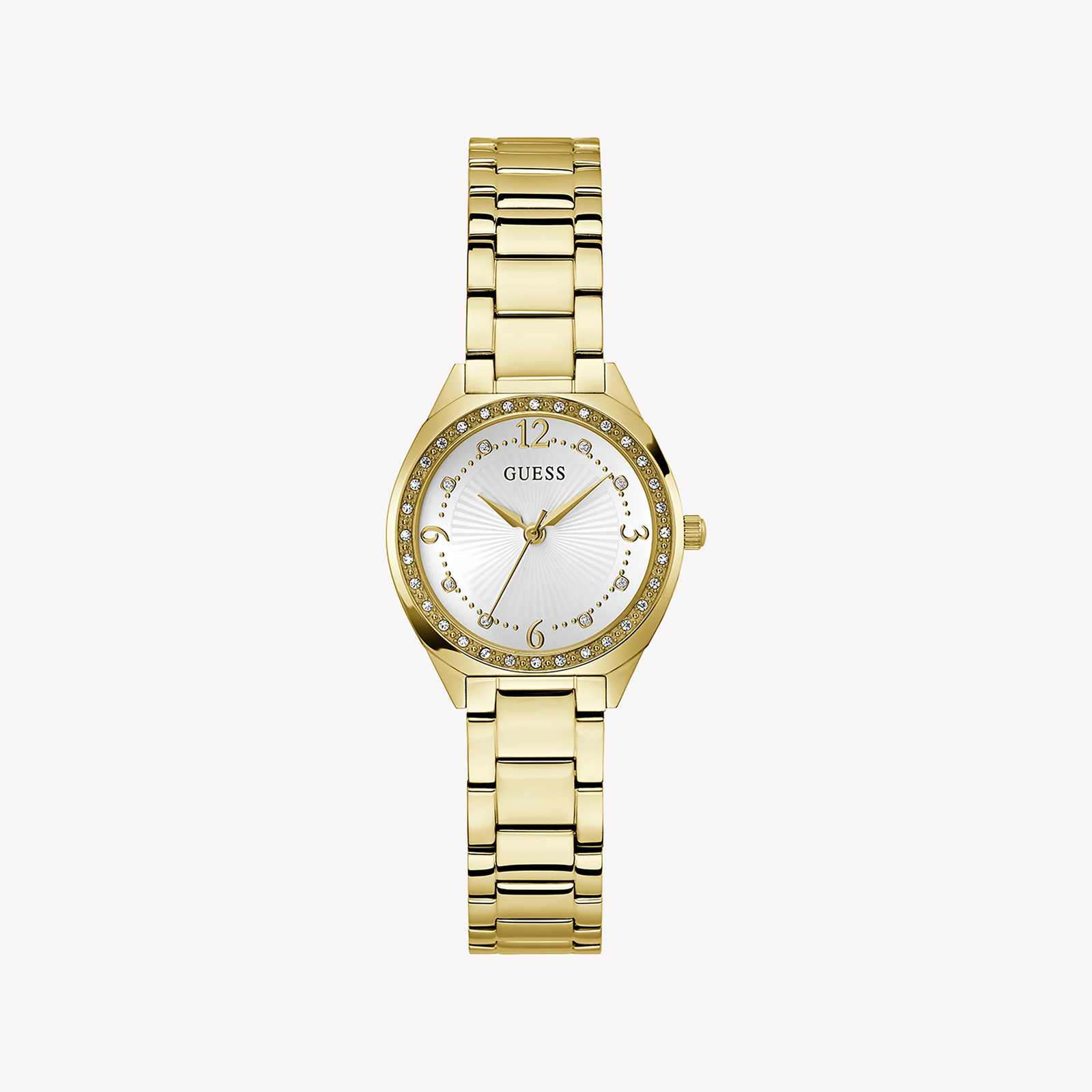 Guess Women's Gold Watch, White Dial | Gw0767l2 by i-watch