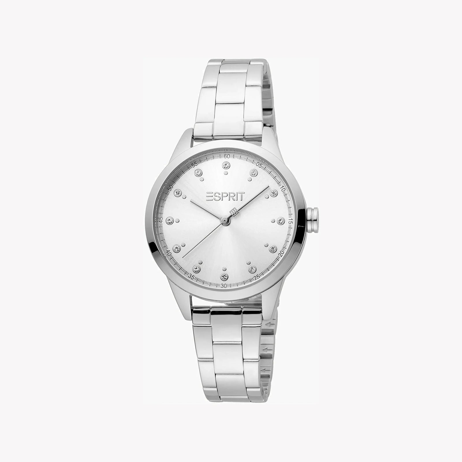 Esprit Women's Silver Stainless Steel Watch, Silver Dial | Es1l178m0025 by i-watch