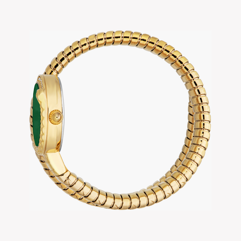JUST CAVALLI JC1L301M0035 - GLAMOROUS GREEN DIAL GOLD STAINLESS STEEL WOMEN'S WATCH-i-Watch-2