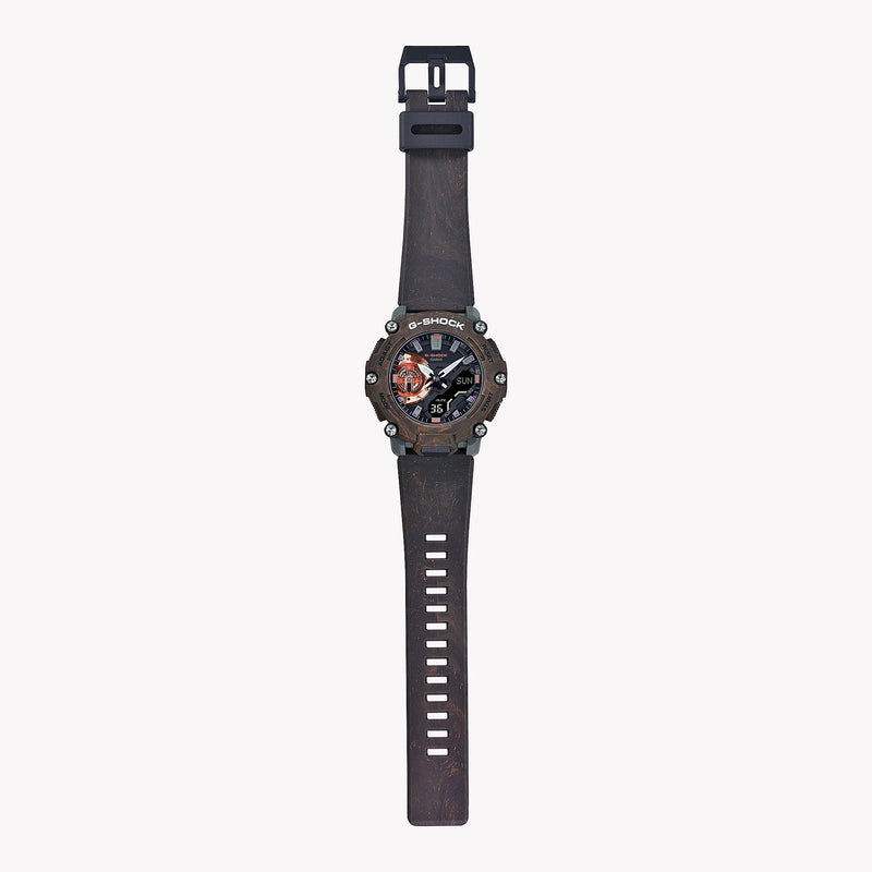 Casio G-Shock Ga-2200mfr-5adr - Rugged Adventure Timepiece With Bold Brown Resin Design & 200m Water Resistance by i-watch