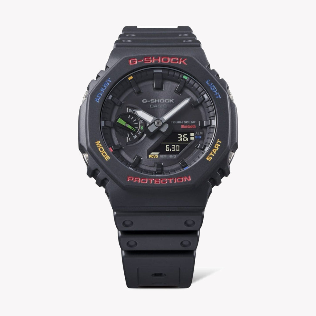 CASIO G-SHOCK GA-B2100FC-1ADR OAK - SPORTY ELEGANCE UNLEASHED Men's Watch with Black Resin Band and Digital Dial-i-Watch-3