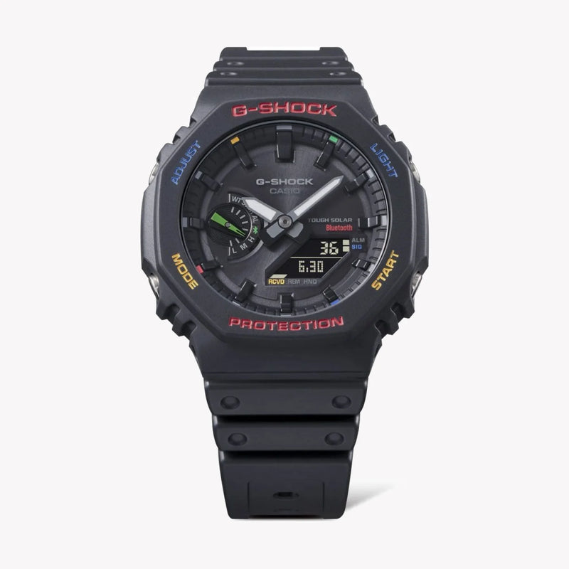 G-Shock Men's Black Resin Watch, Digital Dial | Ga-B2100fc-1adr by i-watch