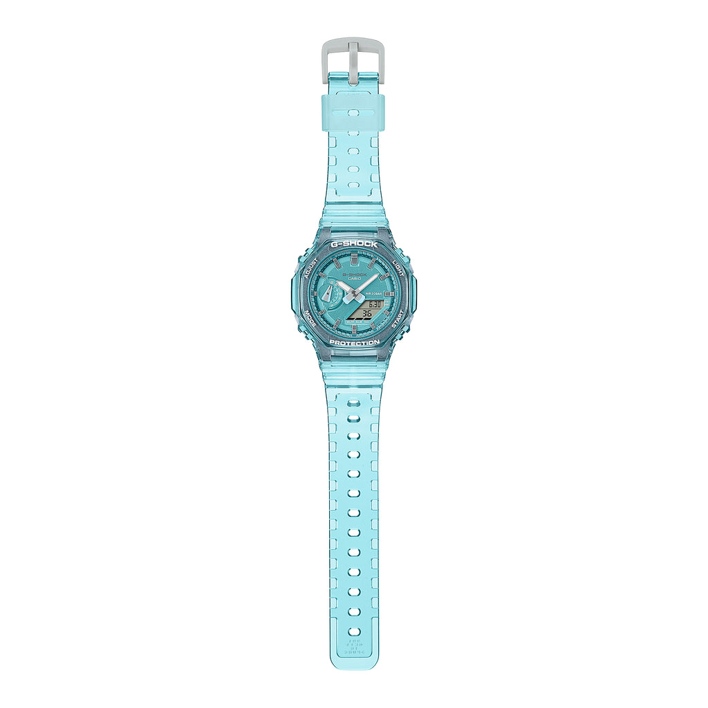 CASIO G-SHOCK GMA-S2100SK-2ADR OAK DYNAMO - VIBRANT BLUE RESIN Women's Watch for Style & Adventure-i-Watch-4