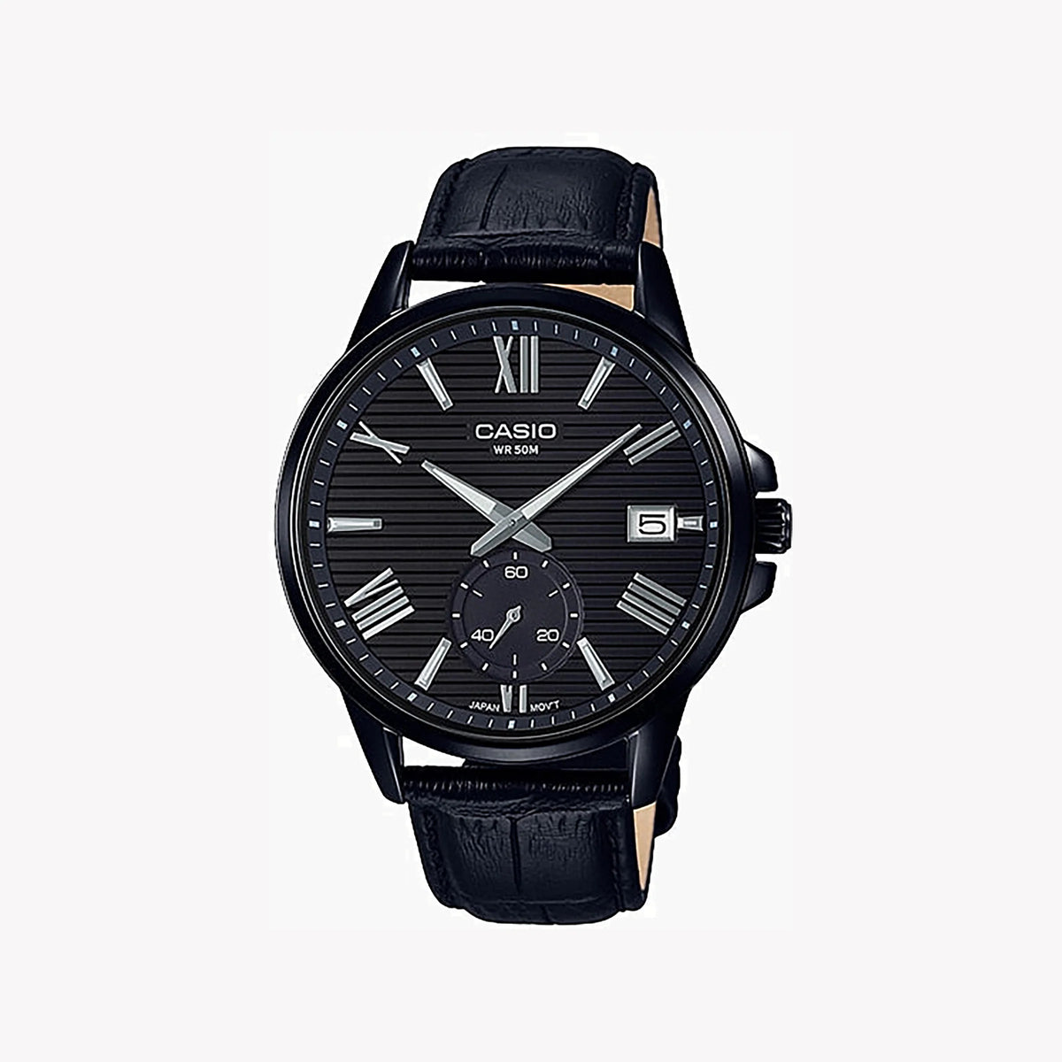 Casio Mtp-Ex100bl-1avdf Bold Adventurer - Men's Sporty Black Stainless Steel Watch by i-watch
