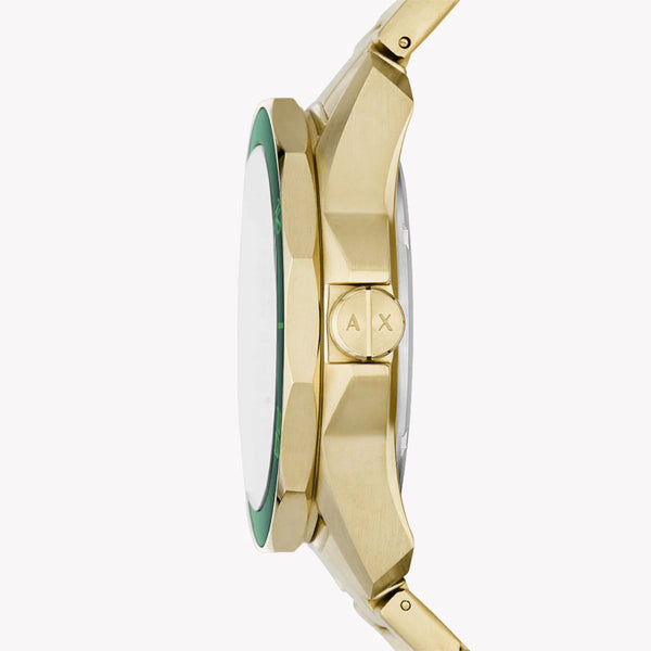ARMANI EXCHANGE AX1951 - BOLD GOLD & GREEN MEN'S WATCH - STRIKING STYLE & FUNCTIONALITY-i-Watch-2
