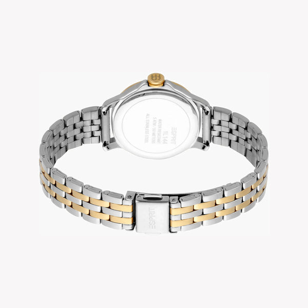 Esprit Women's Silver & Gold Stainless Steel Watch, Silver Dial | Es1l052m0025 by i-watch