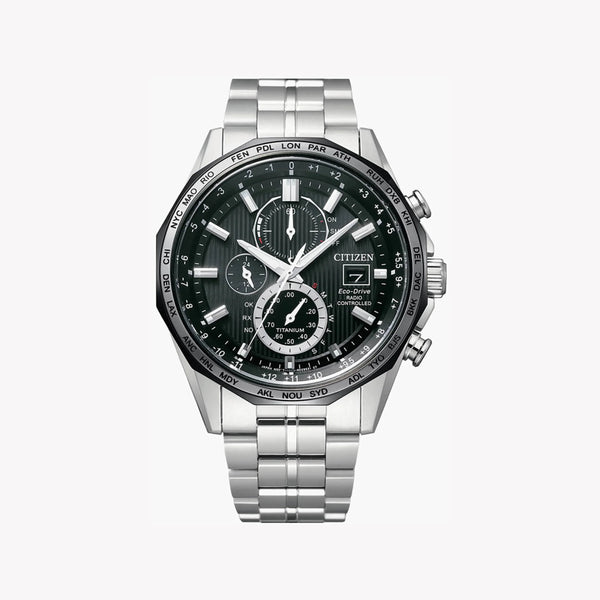 Citizen At8218-81e - Modern Man's Eco-Drive Timepiece With Global Connectivity by i-watch