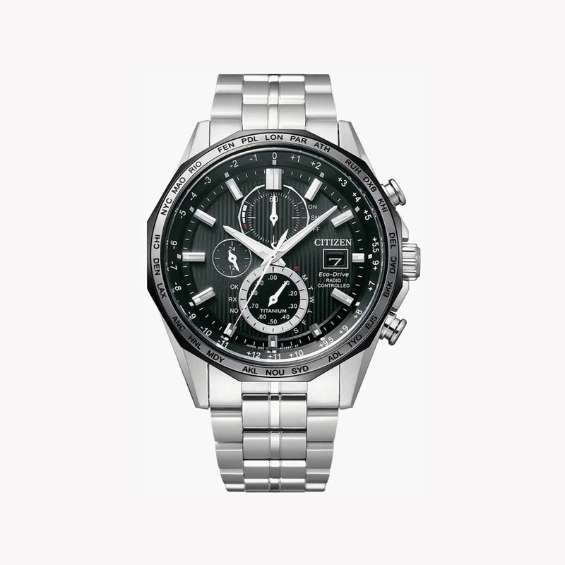 Citizen At8218-81e - Modern Man's Eco-Drive Timepiece With Global Connectivity by i-watch