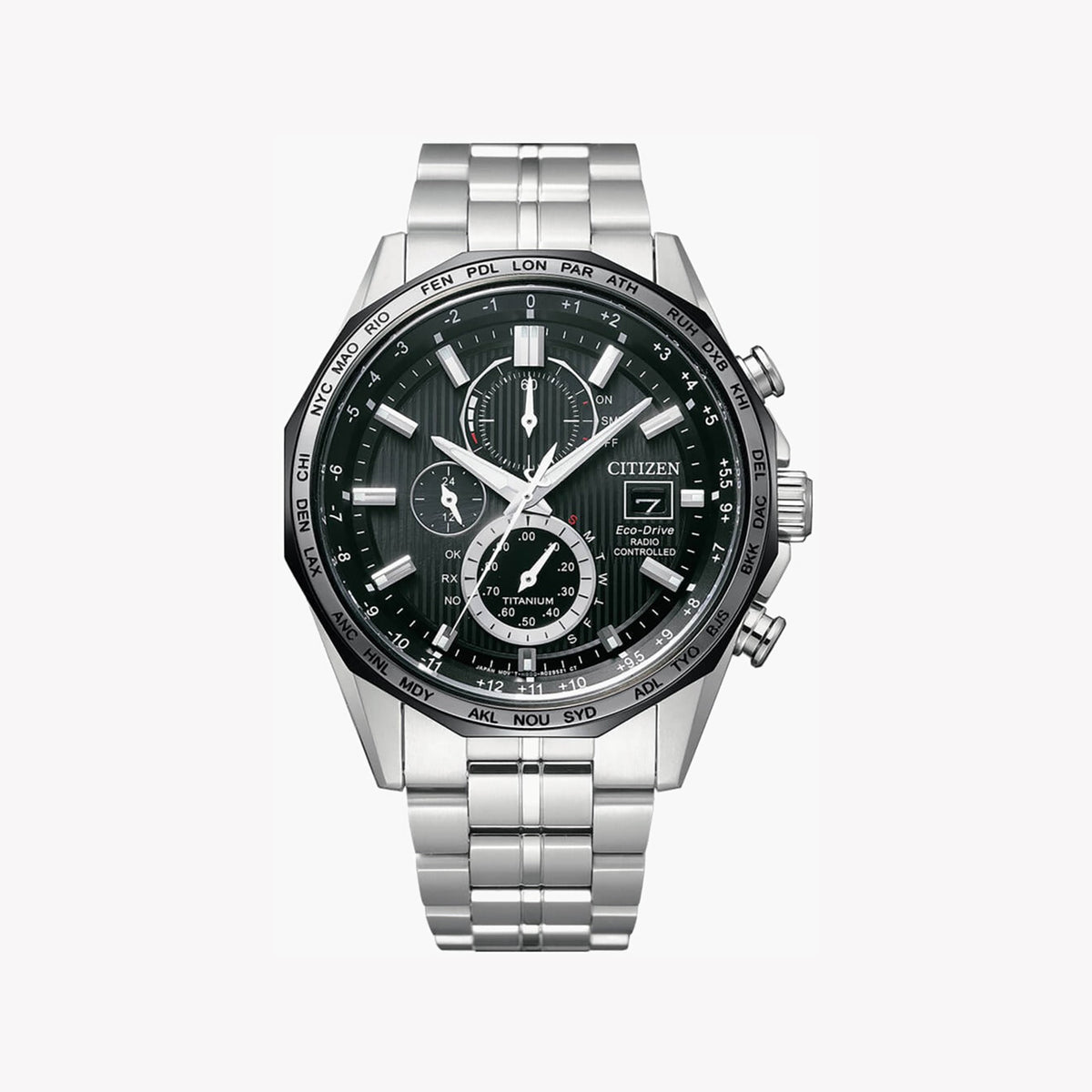 CITIZEN AT8218-81E - MODERN MAN'S ECO-DRIVE TIMEPIECE WITH GLOBAL CONNECTIVITY