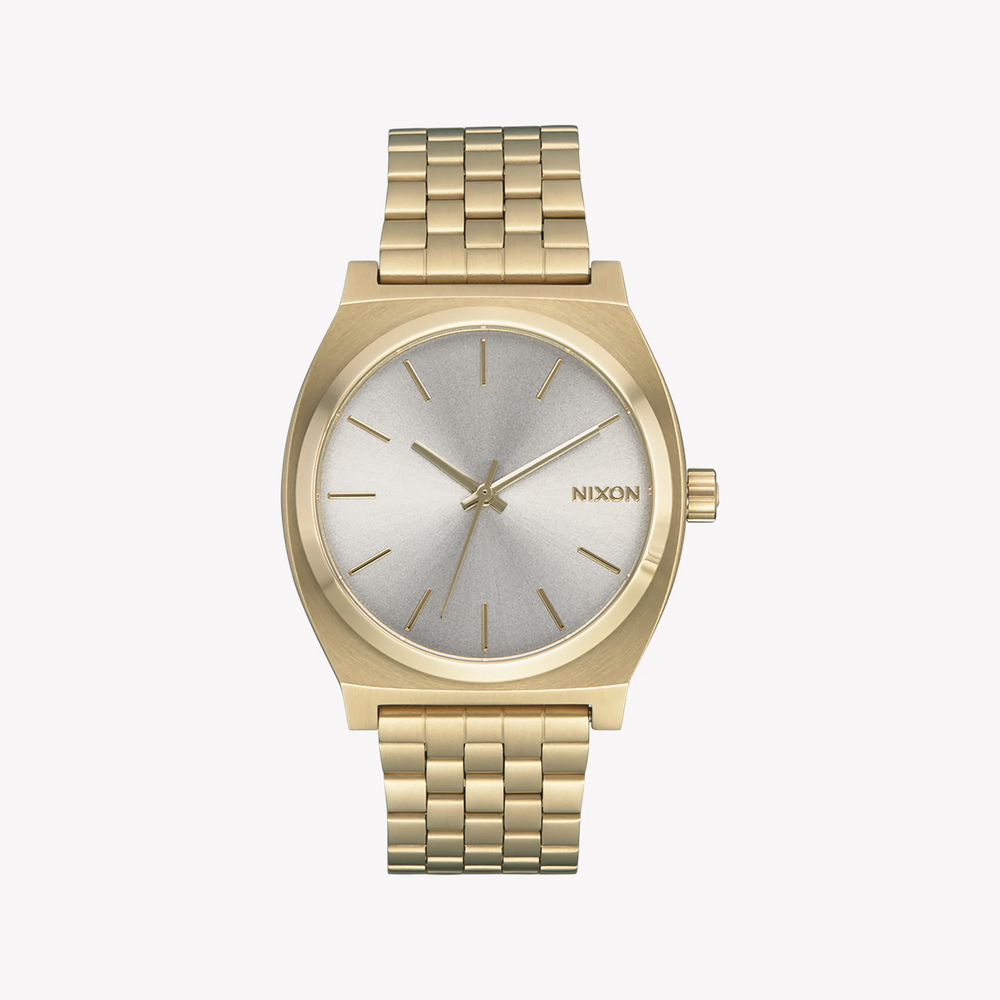 Nixon Men's Gold Stainless Steel Watch, White Dial | A045-5101 by i-watch