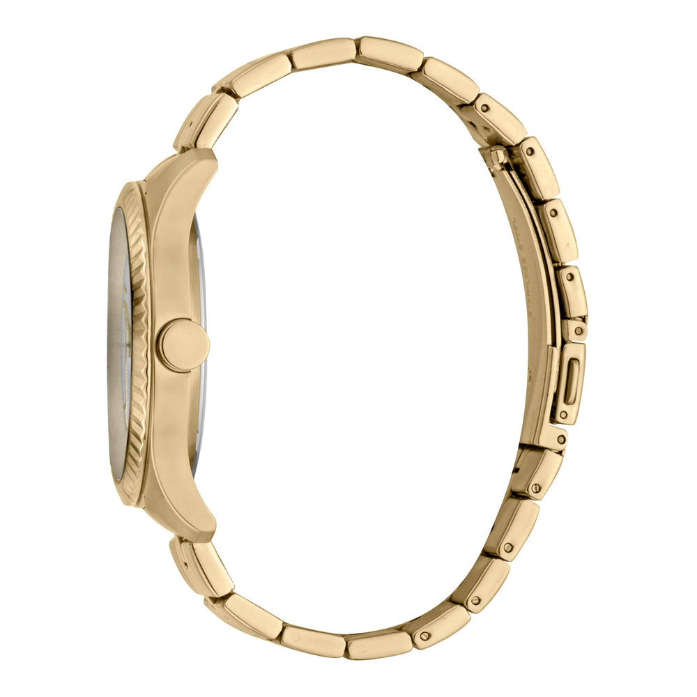 Esprit Women's Watch With Gold Stainless Steel Case And Gold Stainless Steel Band by i-watch