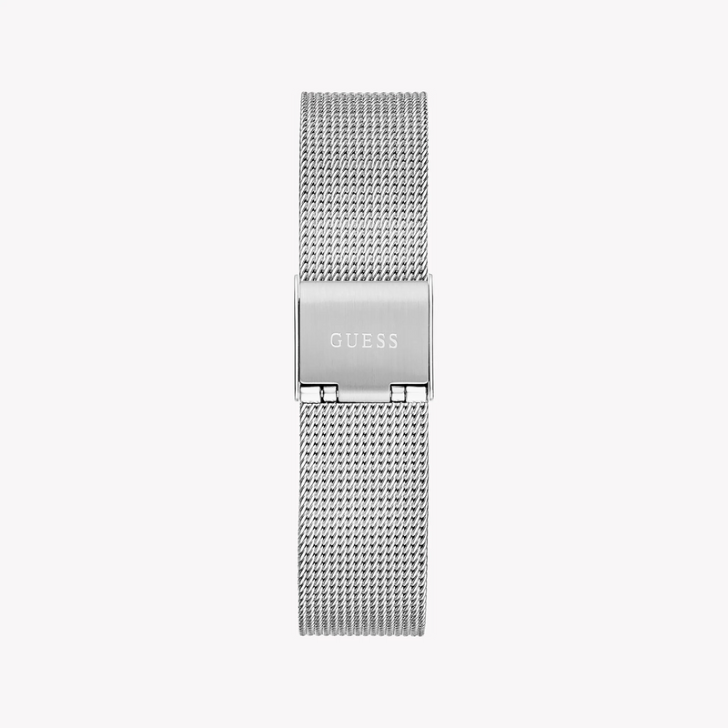 Guess Women's Silver Stainless Steel Watch, Silver Dial | Gw0835l1 by i-watch