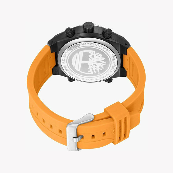 Timberland Men's Black Watch, Orange Band | Tdwgp2231402 by i-watch