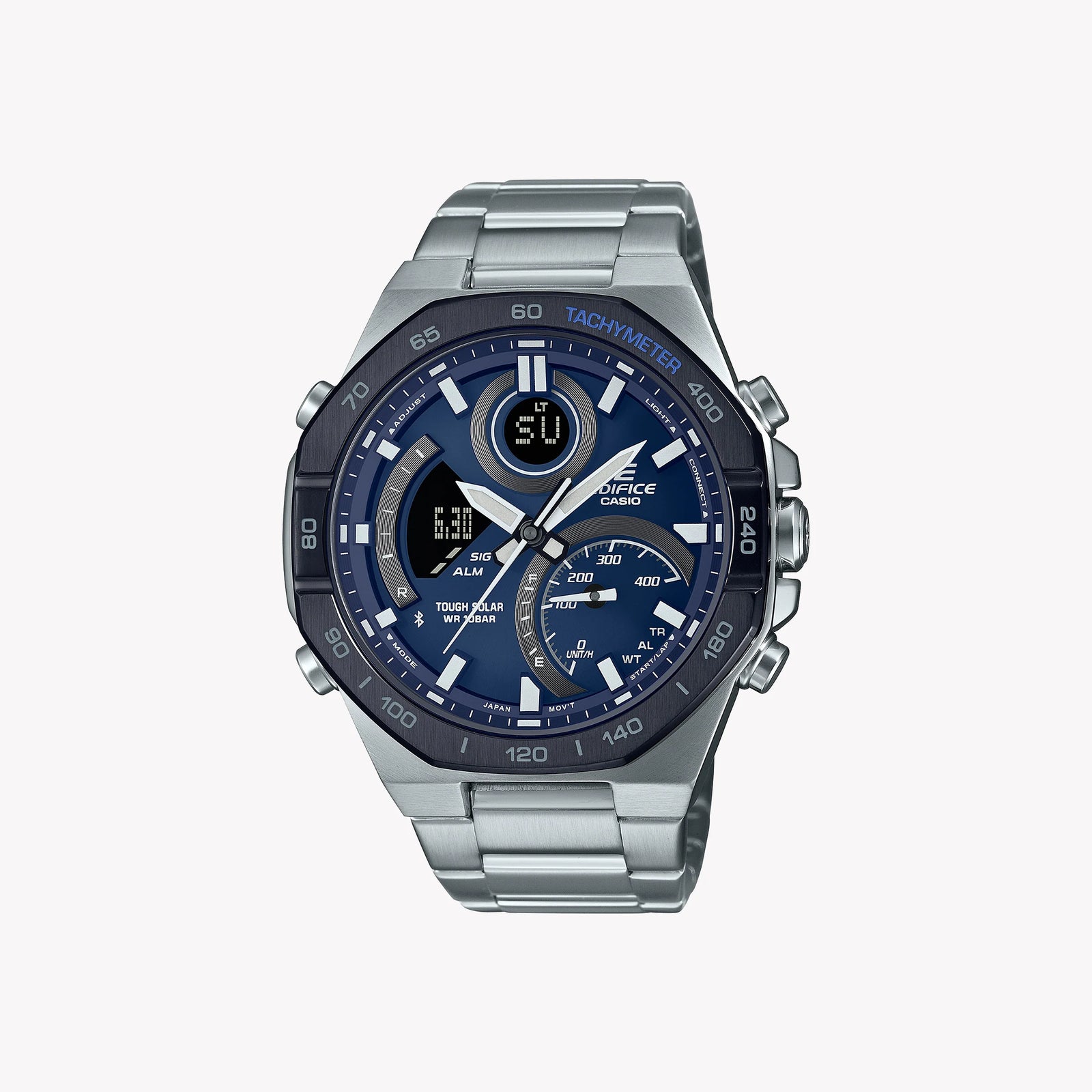 Casio Men's Stainless Steel Watch, Blue Dial | Ecb-950db-2aef by i-watch