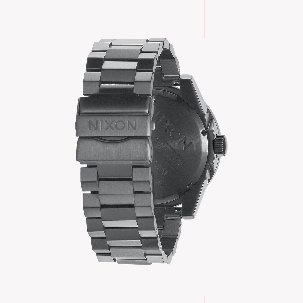 NIXON A346-1062 BOLD PERFORMANCE - STYLISH GREY MEN'S WATCH WITH BLACK DIAL & WATER RESISTANCE-i-Watch-3