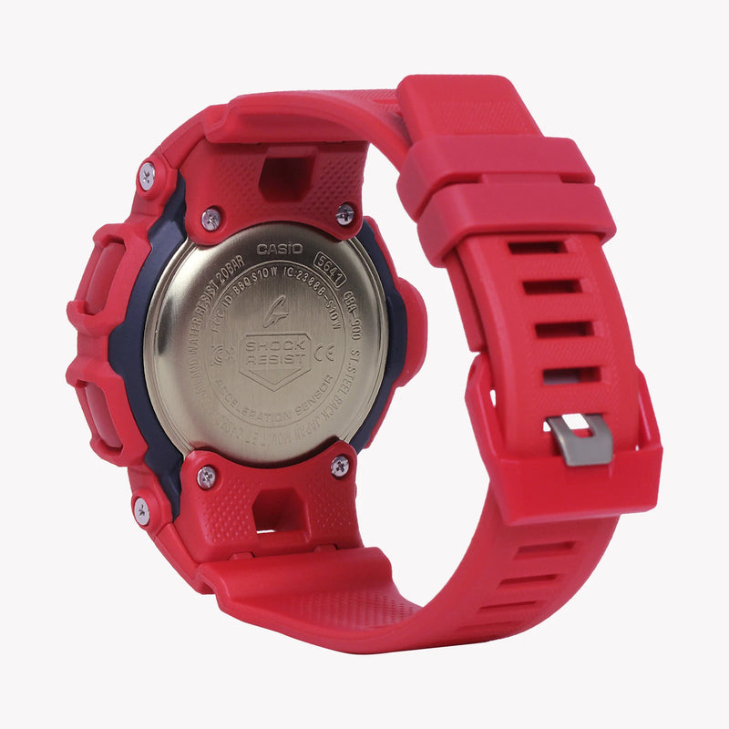 G-Shock Men's Red Resin Watch, Shock & Water Resistant | Gba-900rd-4adr by i-watch