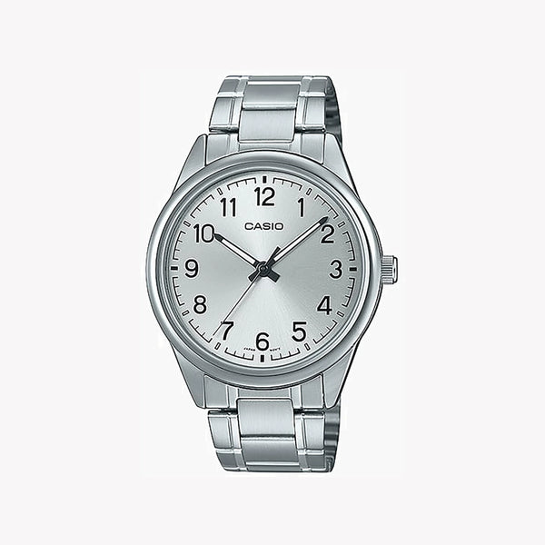 CASIO MTP-V005D-7B4 STYLISHLY ROBUST - ELEGANT STAINLESS STEEL MEN'S WATCH FOR EVERY ADVENTURE-i-Watch-3