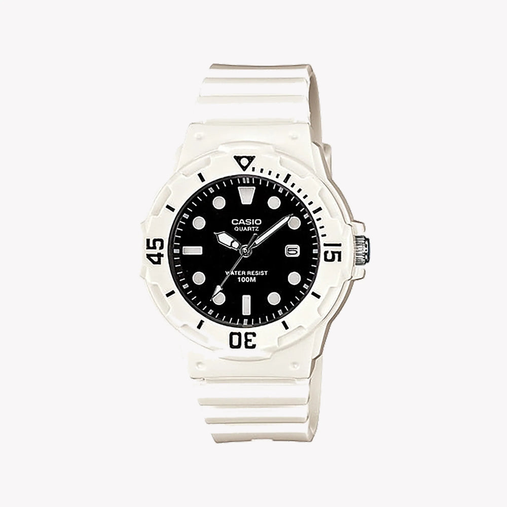 Casio Women's Resin Watch, White/Black | Lrw-200h-1e by i-watch