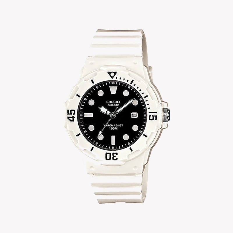 Casio Women's Resin Watch, White/Black | Lrw-200h-1e by i-watch