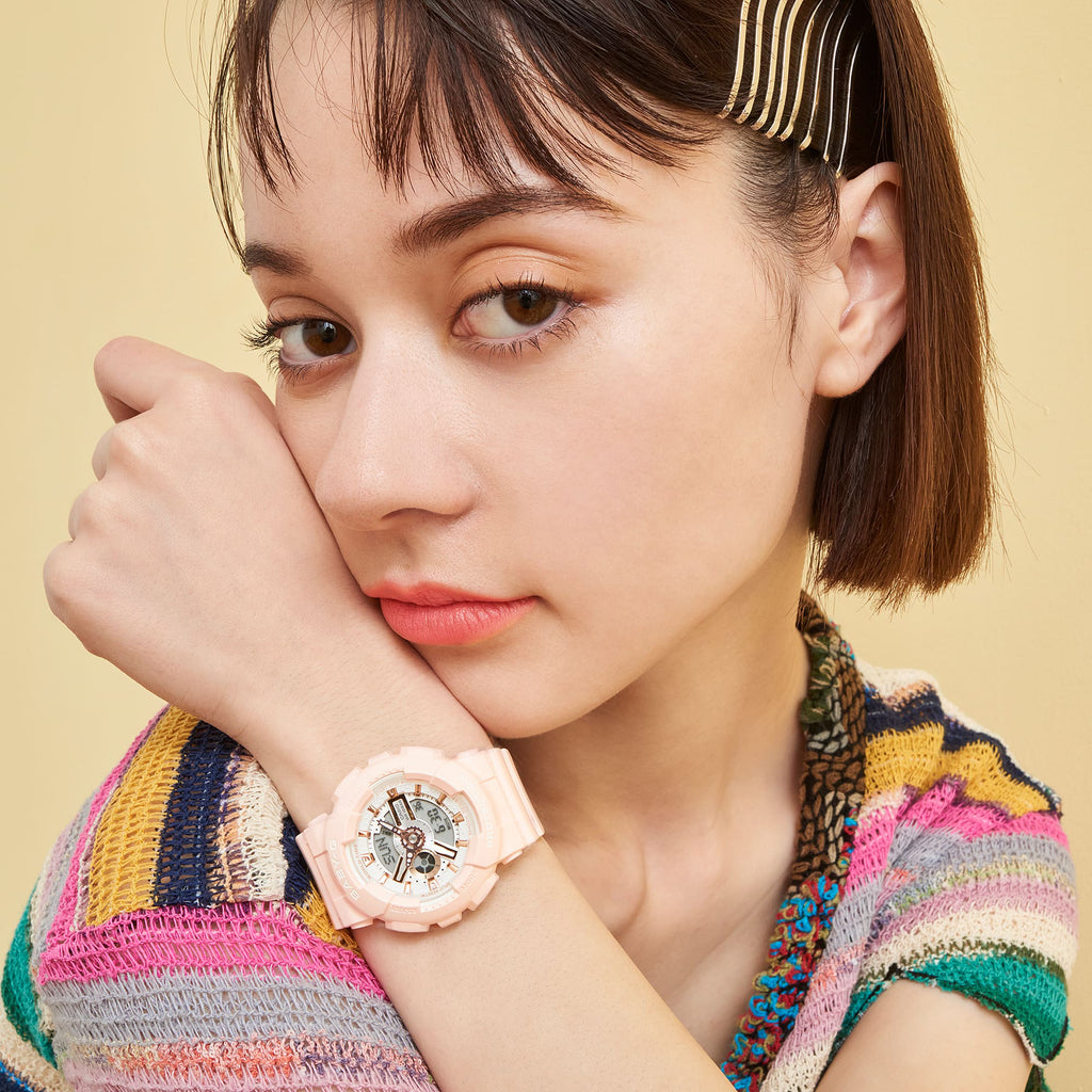 BA-110XRG-4ADR BABY-G - PINK PLAYFUL SPIRIT Women's Sporty Chic Watch-i-Watch-3