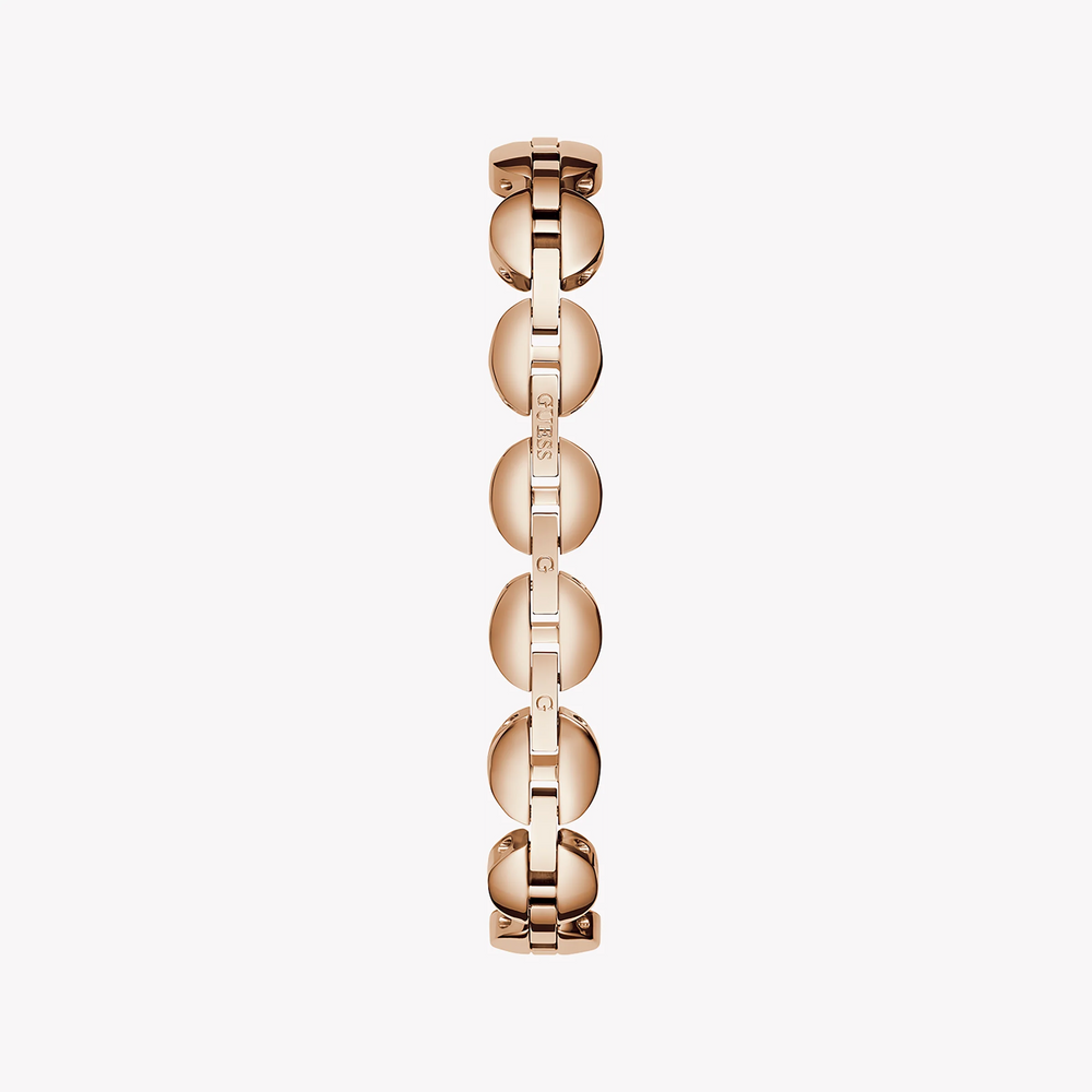 Guess Women's Rose Gold Watch, Silver Dial | Gw0757l3 by i-watch