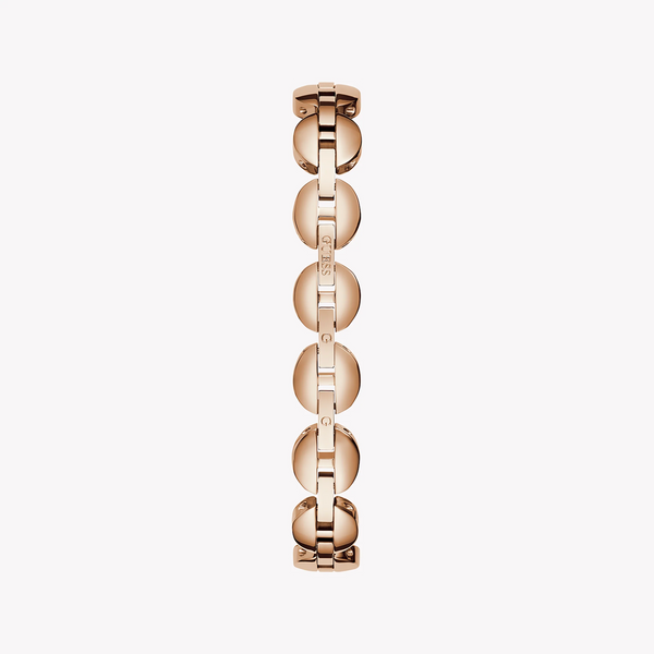 Guess Women's Rose Gold Watch, Silver Dial | Gw0757l3 by i-watch