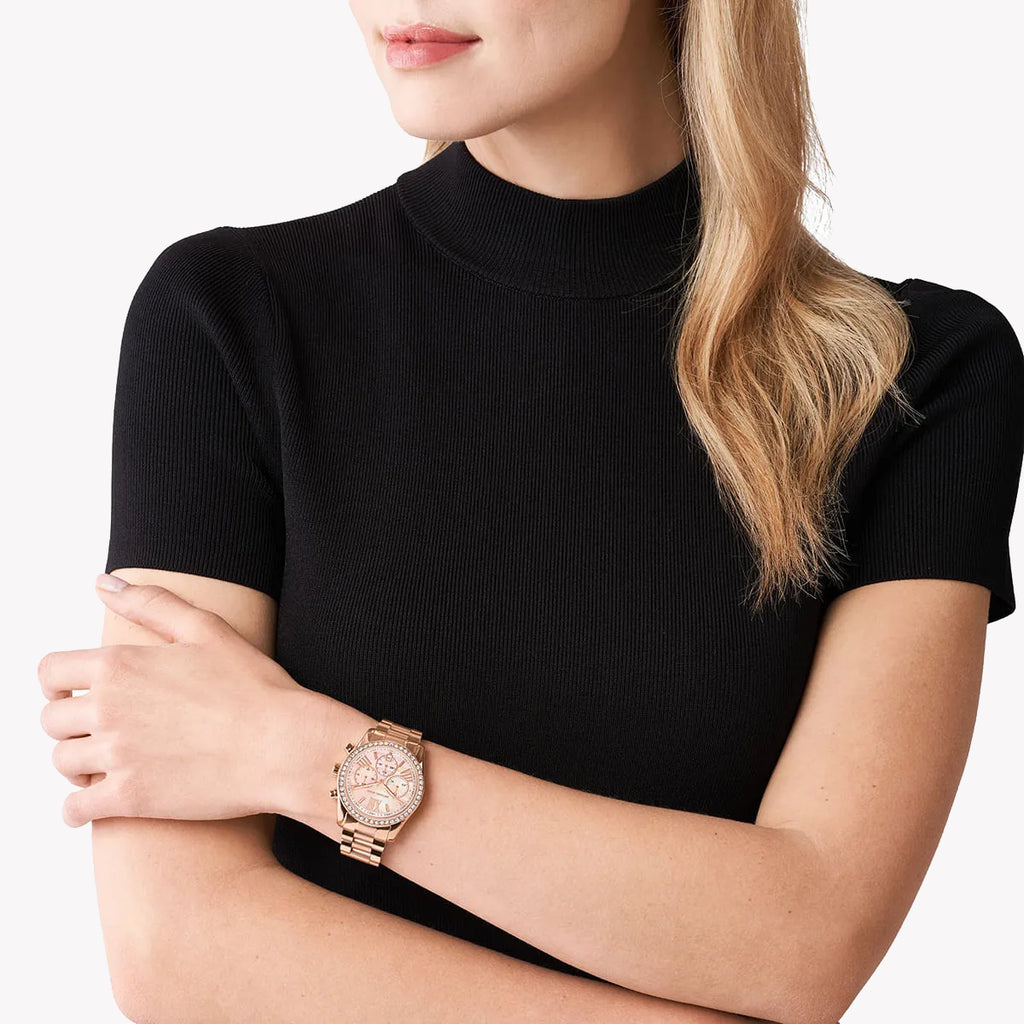 MICHAEL KORS MK7242 RADIANT ROSE GOLD ELEGANCE - TIMELESS WOMEN'S WATCH-i-Watch-4