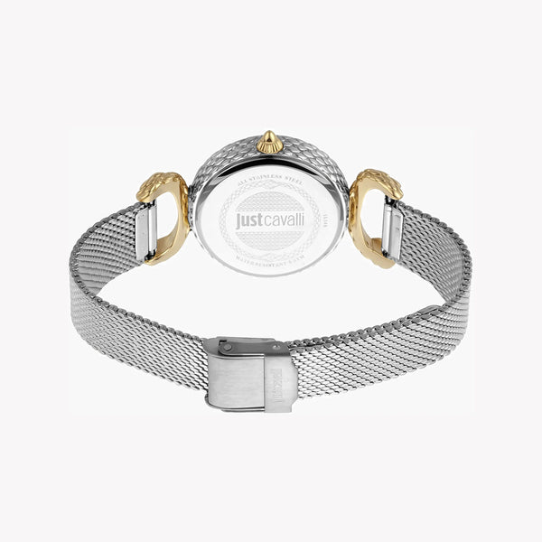 Just Cavalli Women's Silver Stainless Steel Watch, Silver Dial | Jc1l148m0255 by i-watch
