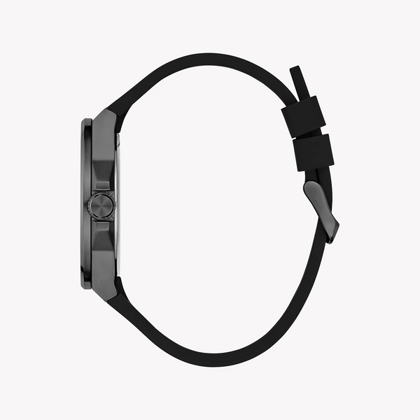 Guess Women's Black Silicone Watch, Black Dial | Gw0790g2 by i-watch