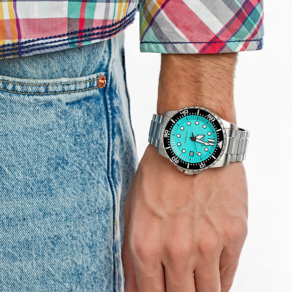 Citizen Nj0170-83x Men's Automatic Watch - Sleek Silver Style With Blue Dial & Date Display by i-watch