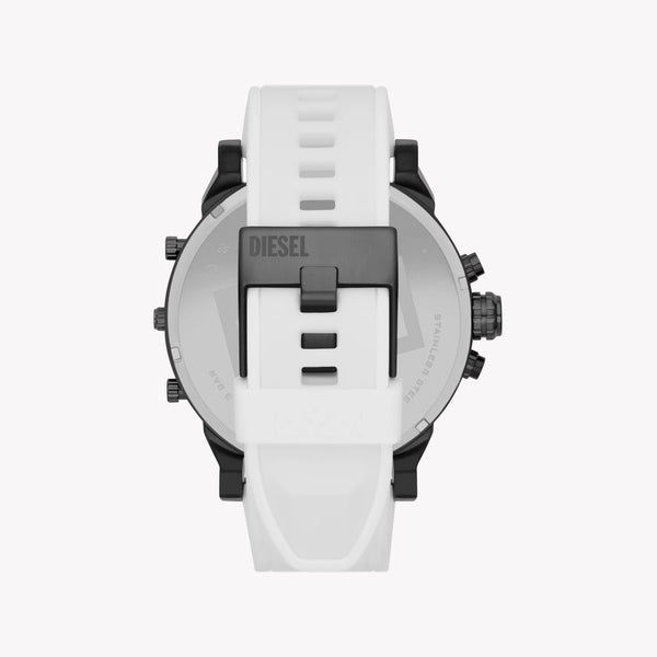 Diesel Men's Black Stainless Steel Watch, White Band | Dz7478 by i-watch