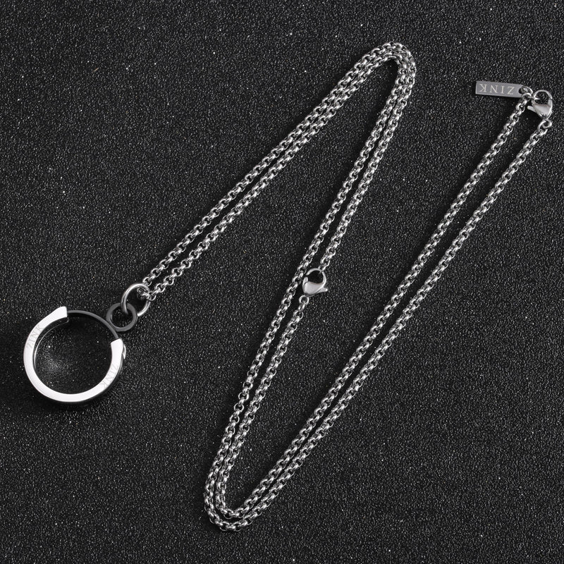 Zjpd010ss-Sb Zink Men's Necklace by i-watch