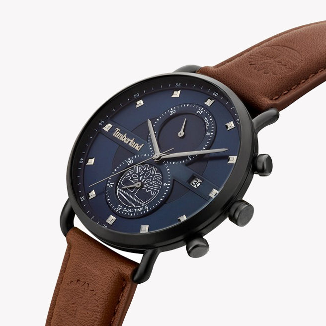 TIMBERLAND TDWGF2101003 ADVENTURE READY - MEN'S WATCH WITH BLACK STAINLESS STEEL CASE & BLUE DIAL-i-Watch-3