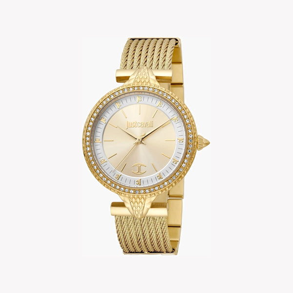 Just Cavalli Women's Gold Watch, Champagne Dial | Jc1l169m0025 by i-watch