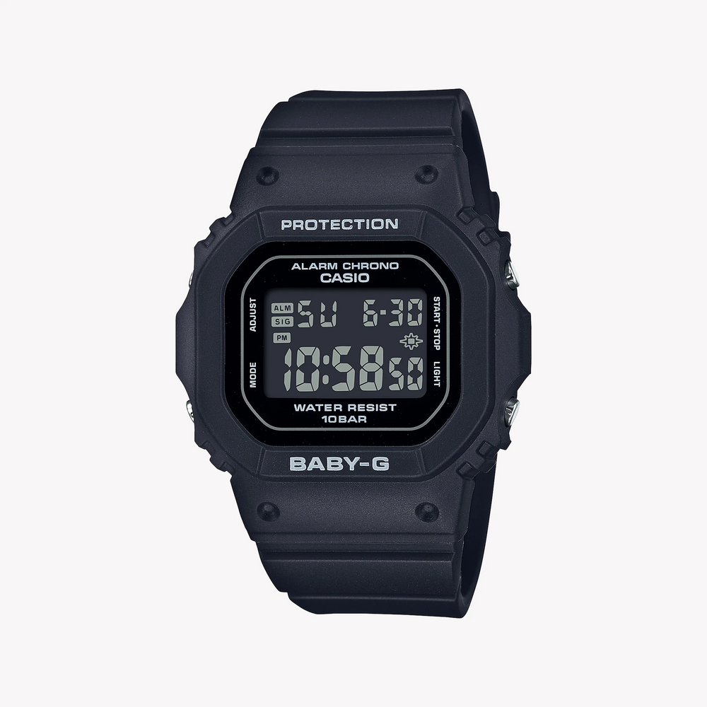 Baby-G Bgd-565-1dr - Bold Adventure Queen Watch With Stylish Black Resin Band & Dynamic Features by i-watch