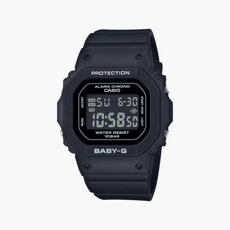 Baby-G Bgd-565-1dr - Bold Adventure Queen Watch With Stylish Black Resin Band & Dynamic Features by i-watch
