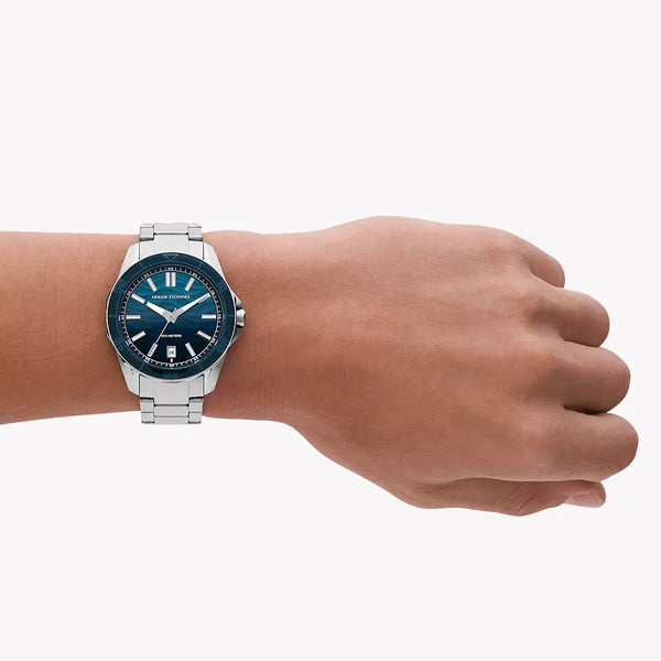 ARMANI EXCHANGE AX1950 - BOLD SOPHISTICATION MEN'S TIMEPIECE WITH STYLISH SILVER DESIGN-i-Watch-4