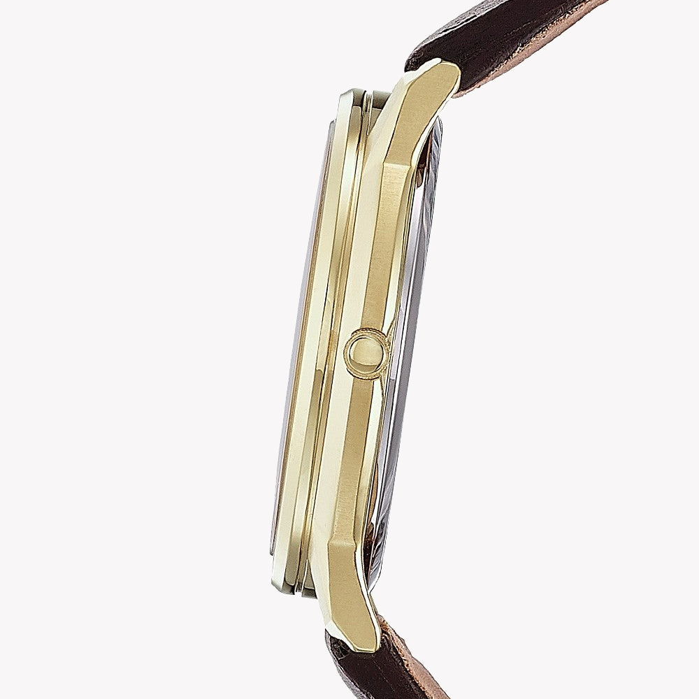 CITIZEN AW1212-10A MODERN UTILITY - ELEGANT GOLD ACCENTED MEN'S ECO-DRIVE WATCH-i-Watch-4