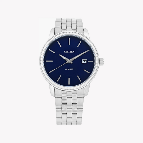 Citizen Dz0050-57l - Elegant Blue Dial Quartz Watch For Modern Men - Stylish & Comfortable by i-watch