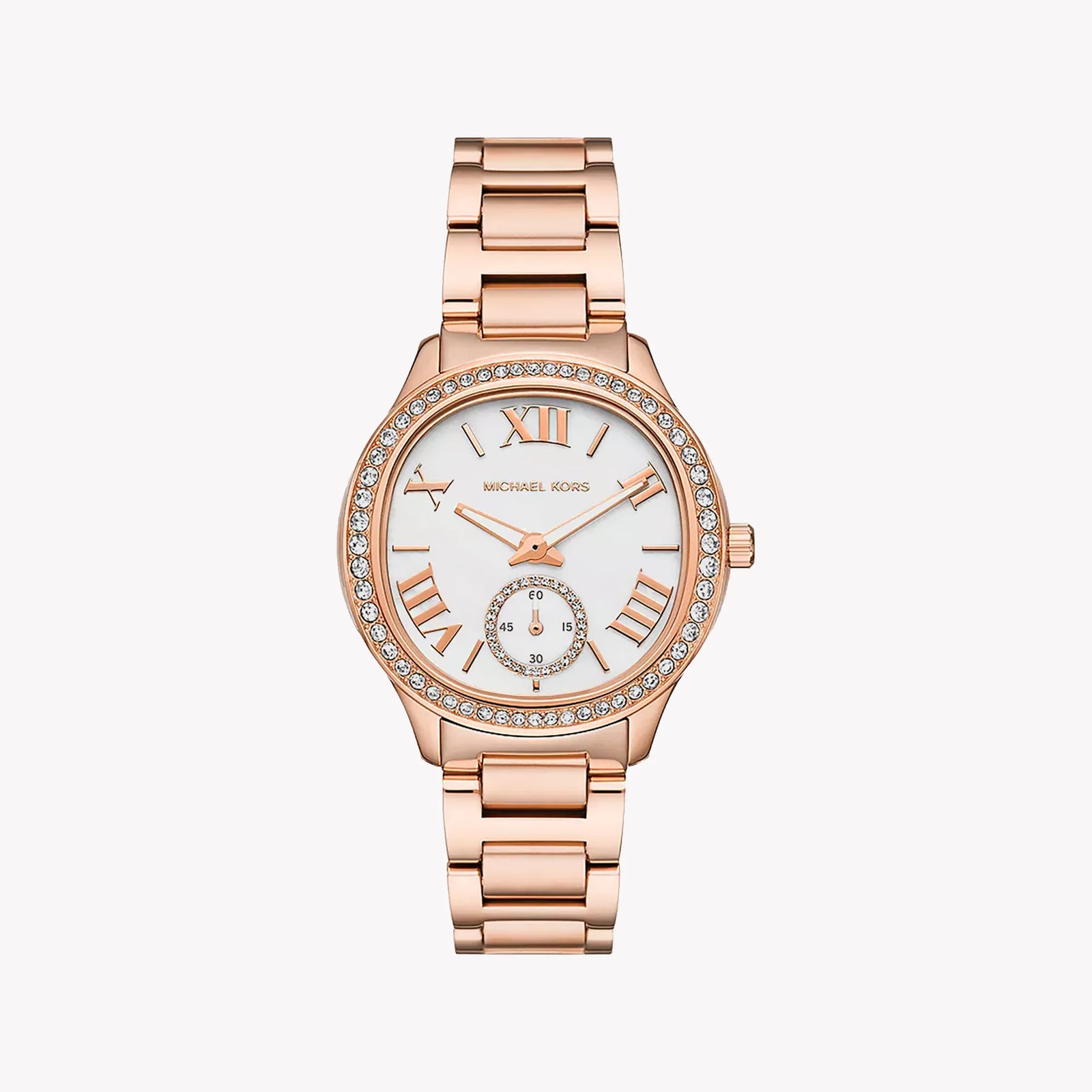 Michael Kors Women's Rose Gold Watch, White Dial | Mk4806 by i-watch