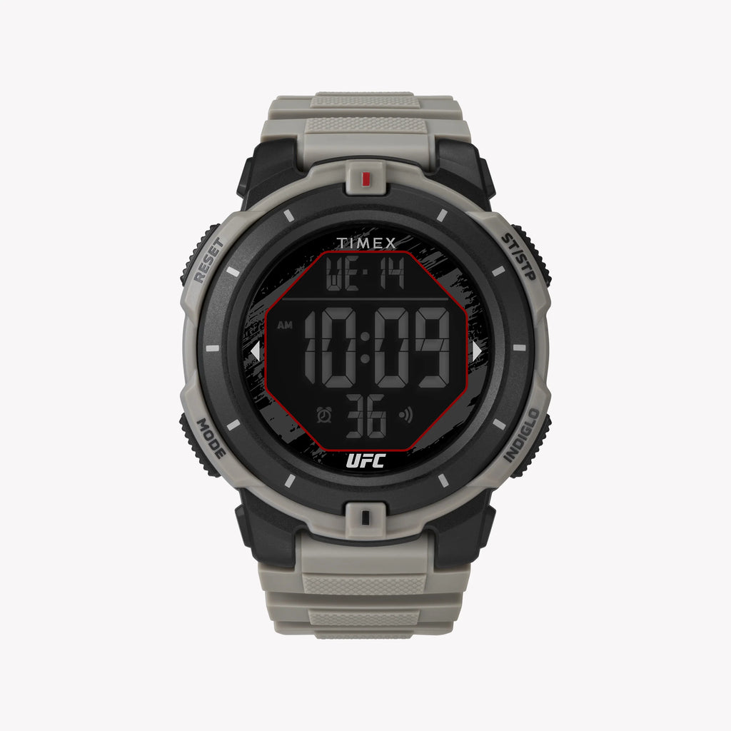 TIMEX UFC RUMBLE DIGITAL WATCH - FIGHTER'S POWERPLAY WITH INDIGLO LIGHT & WATER RESISTANCE
